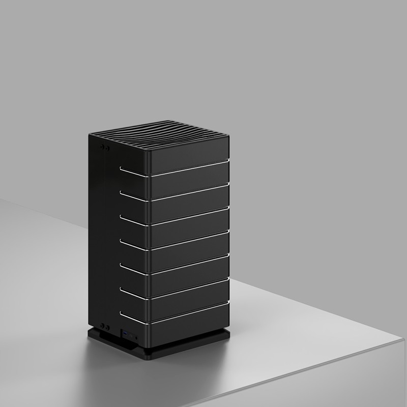 ABEE-AS Enclosure RS07 黑色全鋁機殼