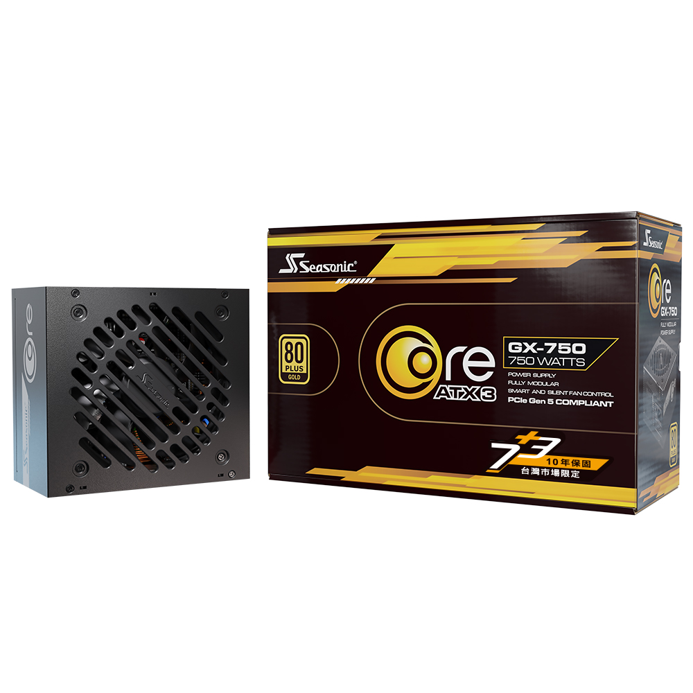 海韻 Seasonic ATX3 CORE GX-750 金牌全模