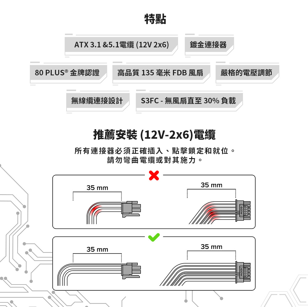 Seasonic 海韻 ATX3 Focus GX-750 金牌全模