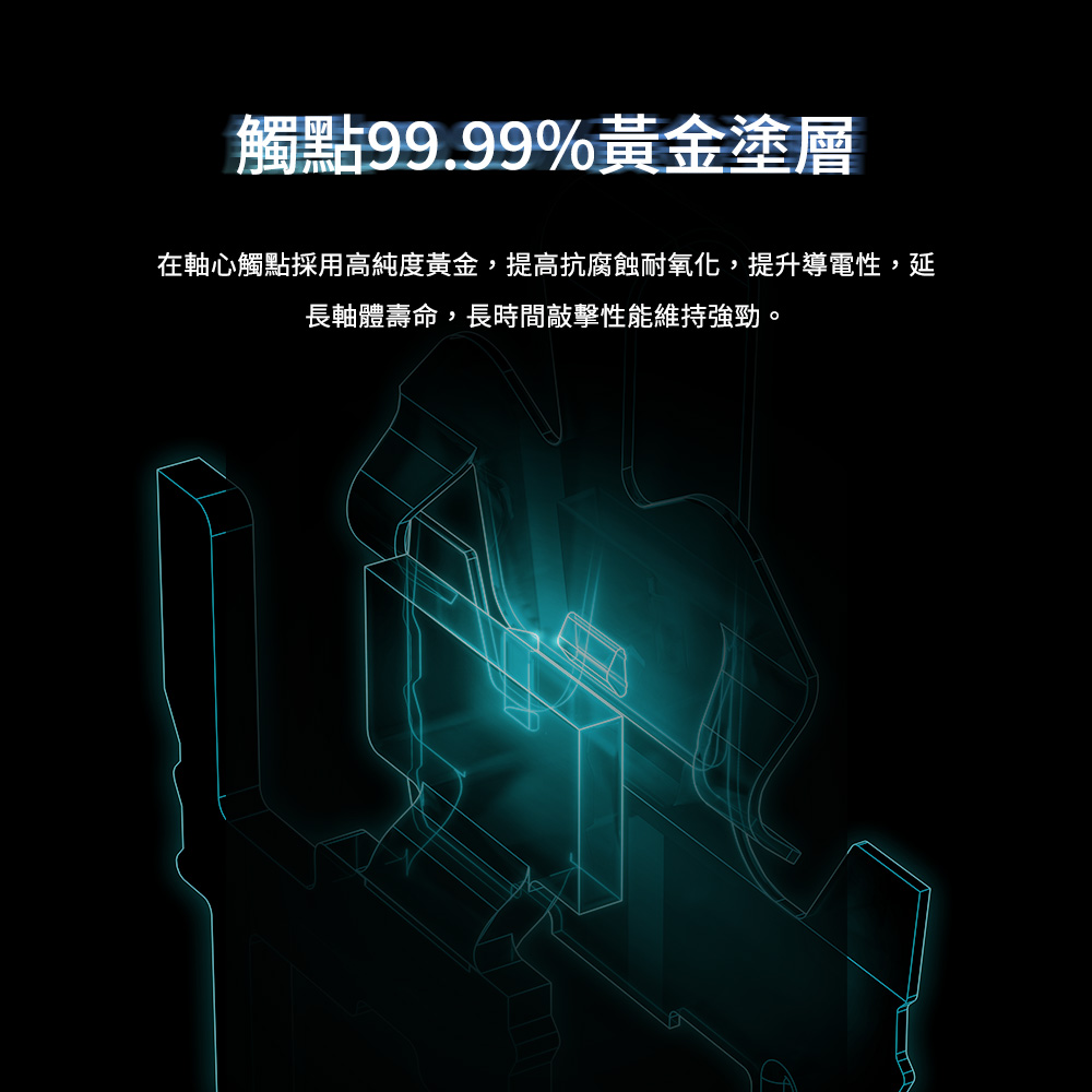 MX2A軸體罐 RGB 5P (極光軸)
