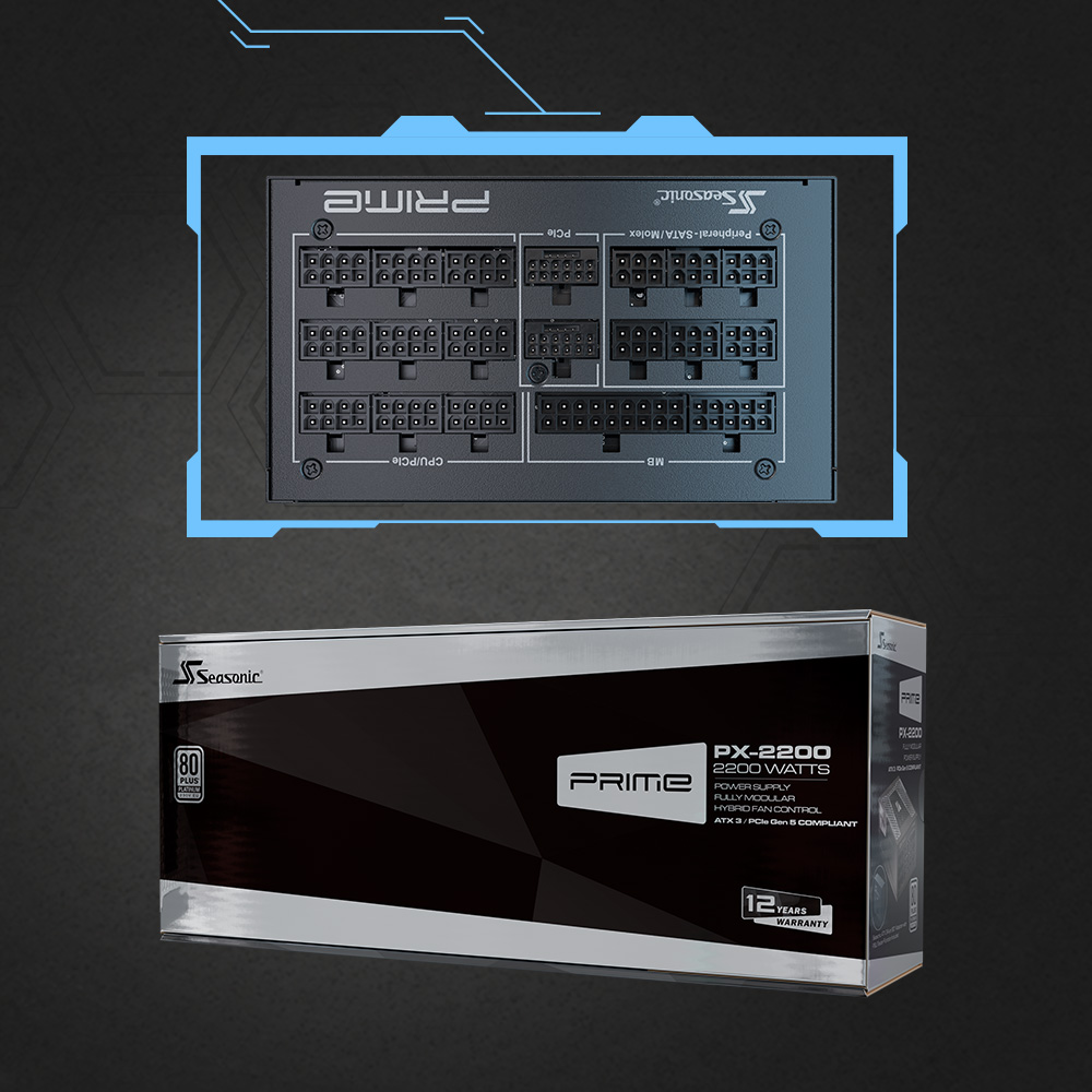 海韻 Seasonic ATX3 PRIME PX 2200  白金全模 電源供應器(220V)