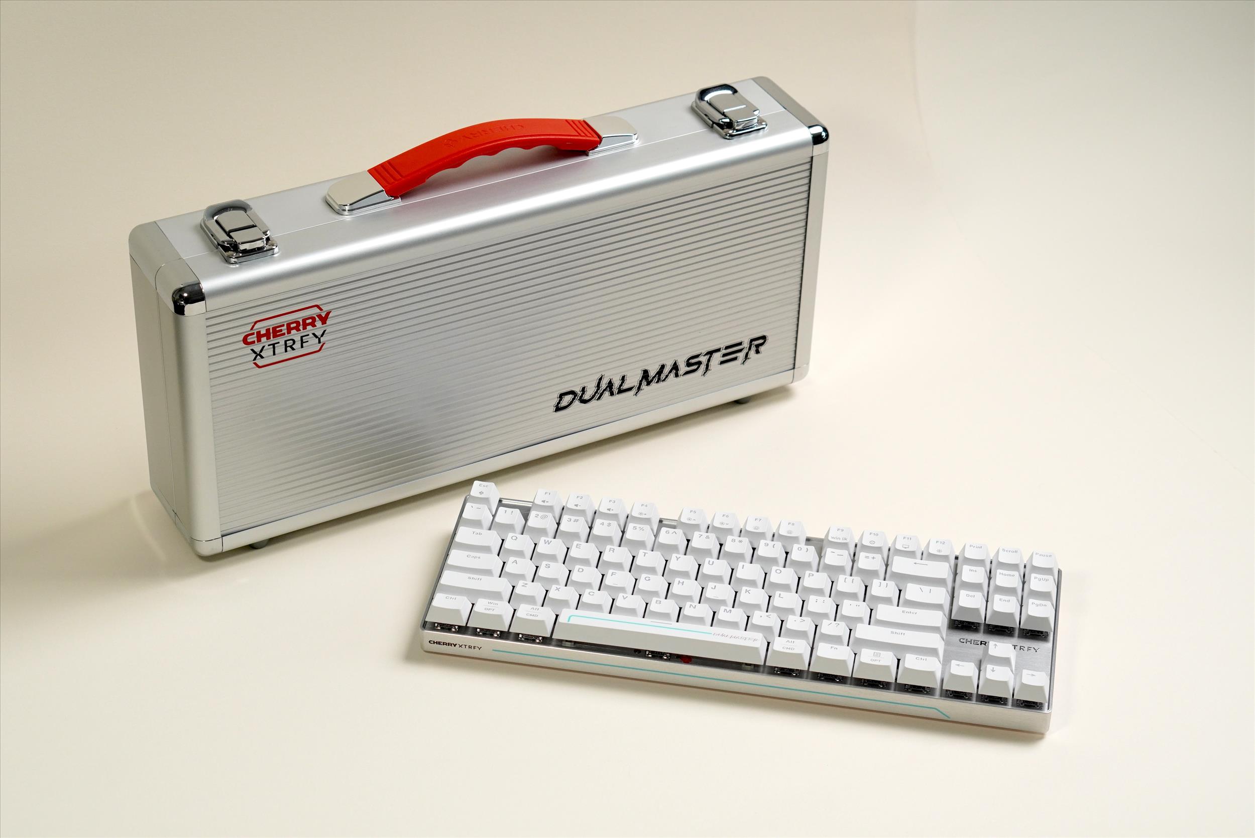 Cherry 無線三模 MX8.2 PRO TMR TKL 白-魔晶磁軸