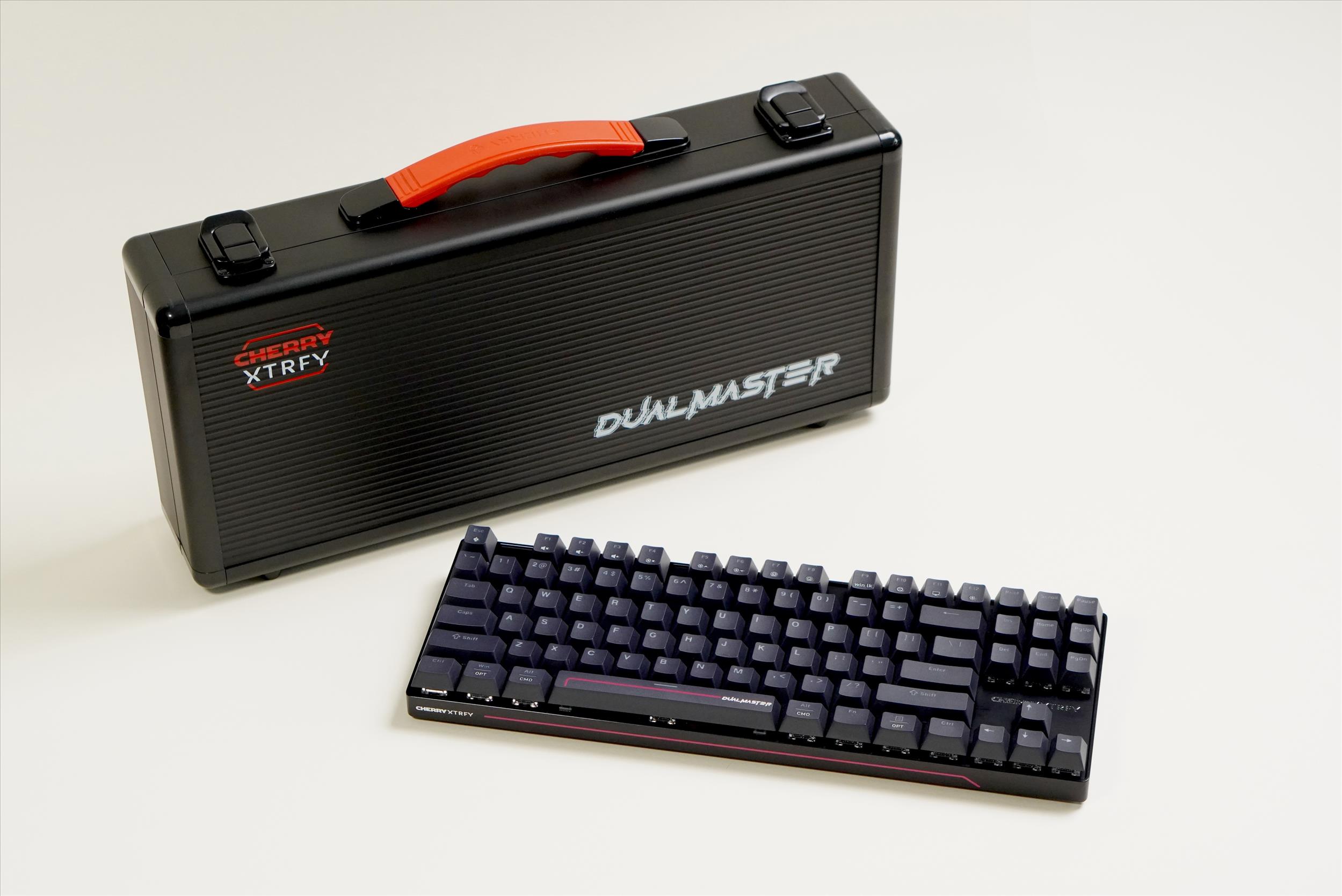 Cherry 無線三模 MX8.2 PRO TMR TKL 黑-魔晶磁軸