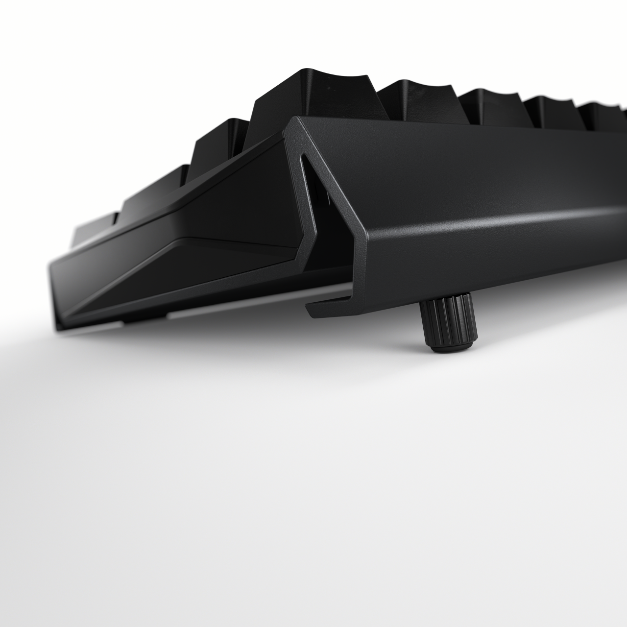 CHERRY MX 3.0S 專用鋁合金加高腳墊(銀/黑)