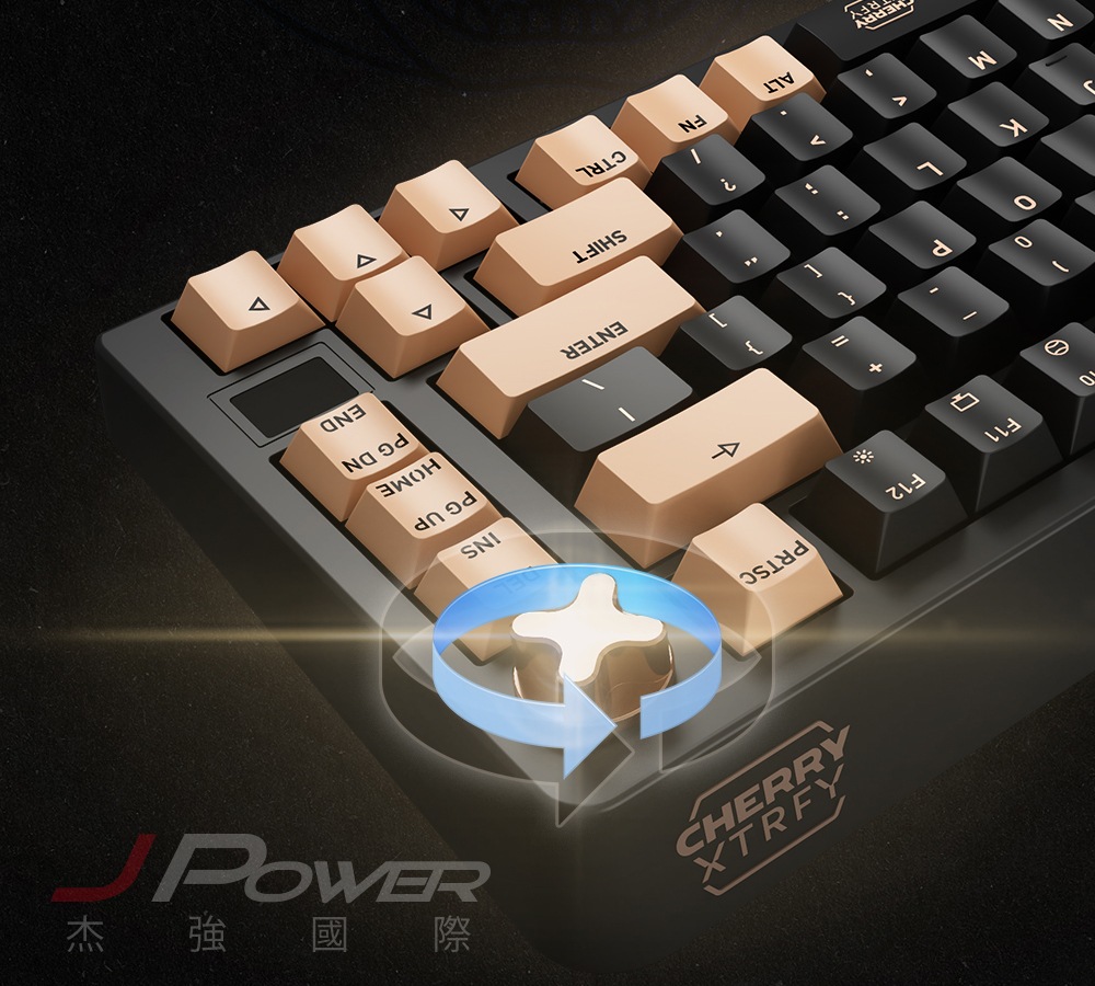 Cherry 無線三模 PIXIU75 RGB MX2A 金箍棒紅軸