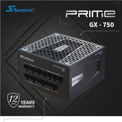 海韻 Seasonic PRIME GX-750 電源供應器 金牌/全模